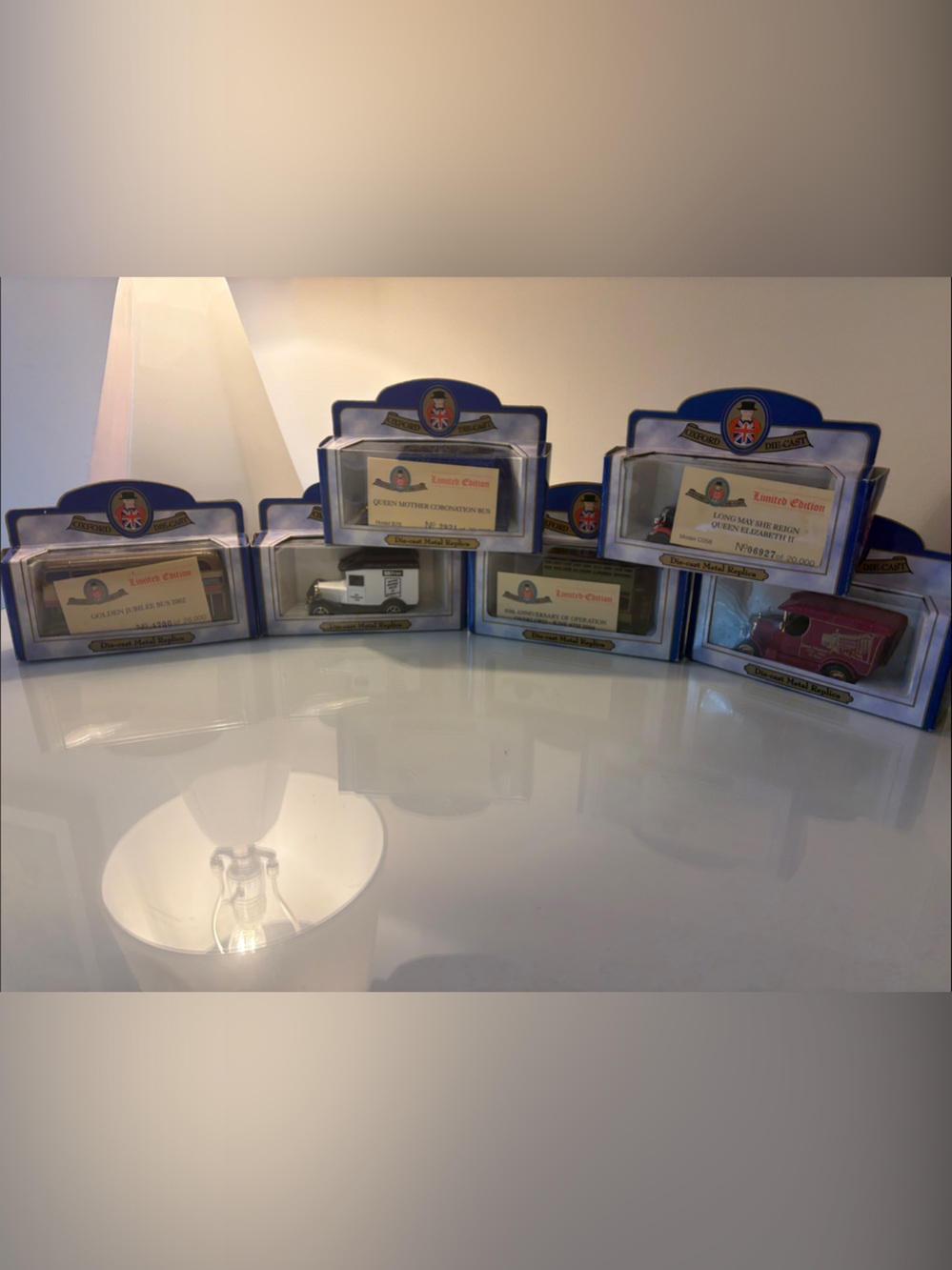 Oxford Diecast Limited Edition Vintage Model Van Collection - Set of 6 NIB
